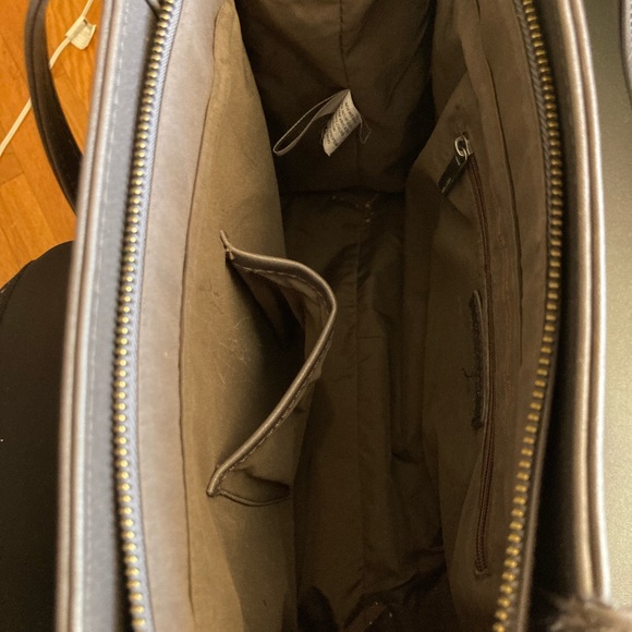 Matt & Nat Immaculate Vegan Leather Tote bag - dark smoke gray - Picture 6 of 10